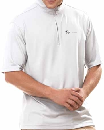 IZOD Mens 1/4 Zip S/S Mock