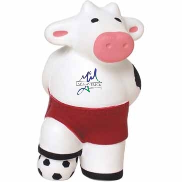 Soccer Cow Stress Reliever