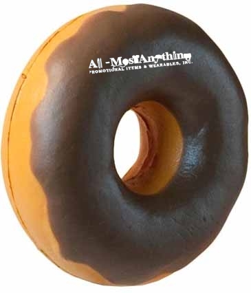 Chocolate Covered Donut Stress Reliever