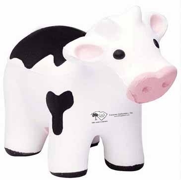 Talking Cow with Sound Stress Reliever