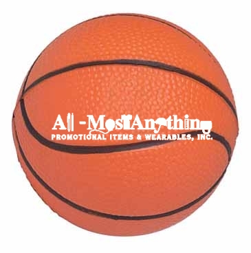 4.5" Basketball Stress Reliever