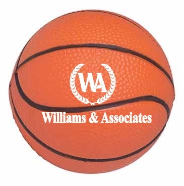 4.5" Basketball Stress Reliever