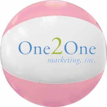 16" Two-Toned Beach Balls