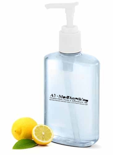 8oz Hand Sanitizer: 8 oz with Pump