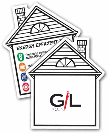 Double Sided House Magnet