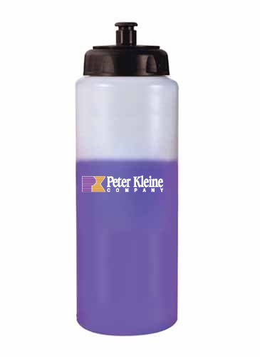32oz. Mood Sports Bottle With Push'nPull Cap, Full Color Digital