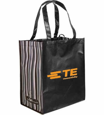 Rpet Striped Tote Bag