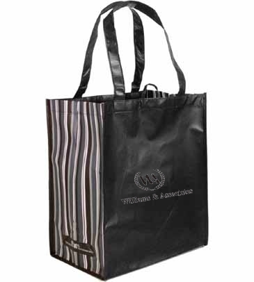 Rpet Striped Tote Bag