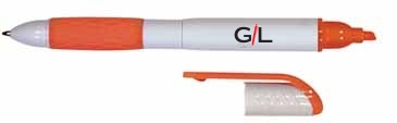 2 In 1 Pen/Highlighter, Full Color Digital