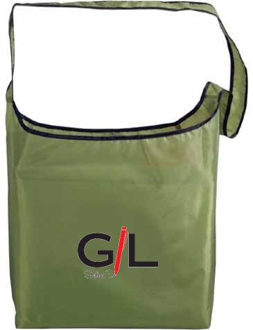 Rpet Fold-Away Sling Bag, Full Color Digital