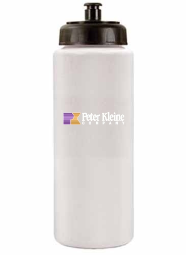 32oz. Sports Bottle w/Push 'n Pull Cap, Full Color Digital