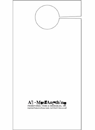 Digital Printed Door Hanger