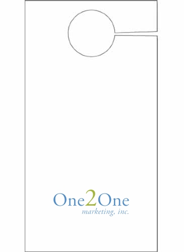 Digital Printed Door Hanger