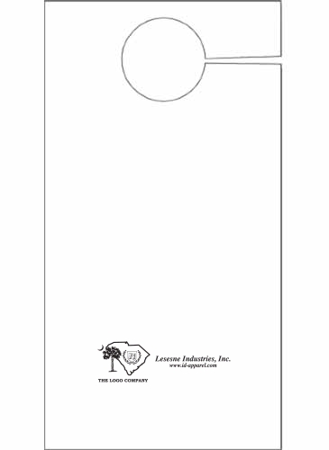Digital Printed Door Hanger