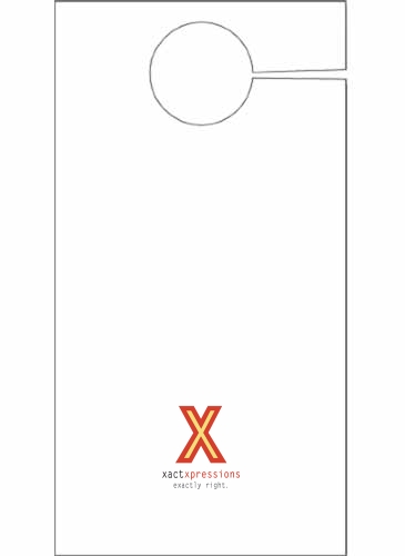 Digital Printed Door Hanger