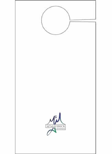 Digital Printed Door Hanger