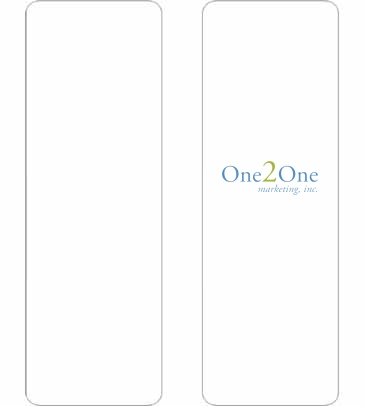 Bookmark, Full Color Digital (2 Side Custom Imprint)