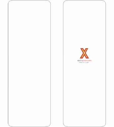 Bookmark, Full Color Digital (2 Side Custom Imprint)
