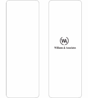 Bookmark, Full Color Digital (2 Side Custom Imprint)