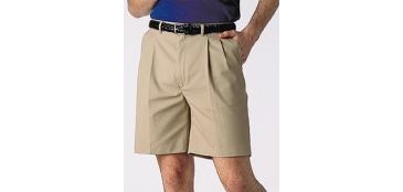Mens Pleated Shorts