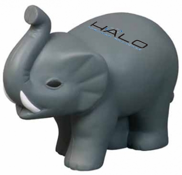 Elephant with Tusks Stress Reliever