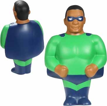 African American Super Hero Stress Reliever