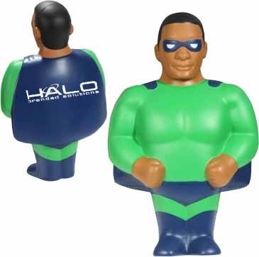 African American Super Hero Stress Reliever