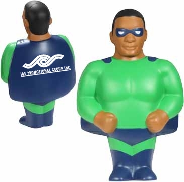 African American Super Hero Stress Reliever