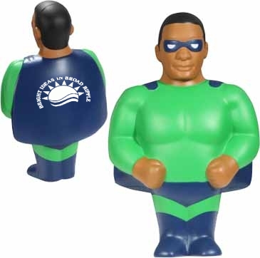 African American Super Hero Stress Reliever