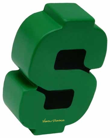 Dollar Sign Stress Reliever