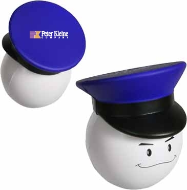 Policeman Mad Cap Stress Reliever
