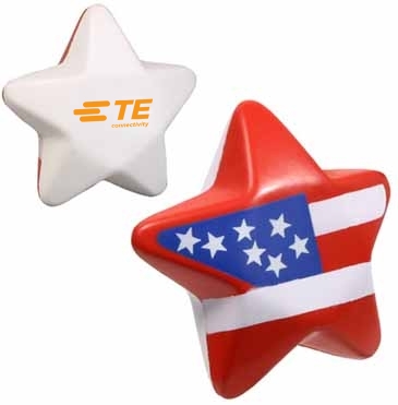 Patriotic Star Stress Reliever