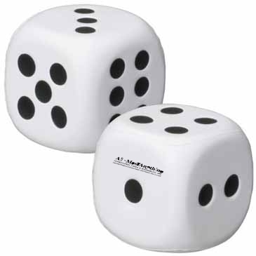Dice Stress Reliever