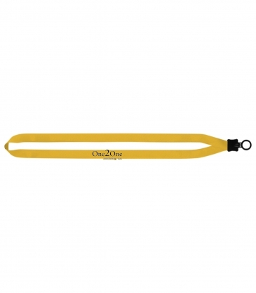1/2" Dye Sublimated Waffle Weave Lanyard