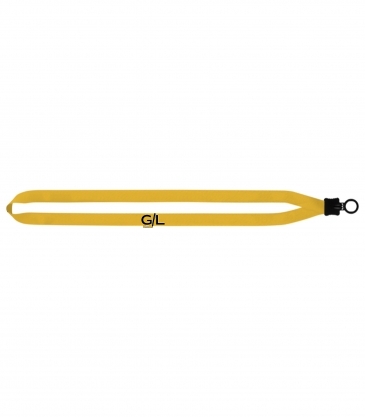 1/2" Dye Sublimated Waffle Weave Lanyard