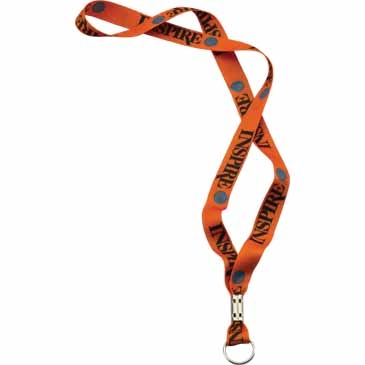 3/4" Dye-Sublimated Waffle Weave Lanyard