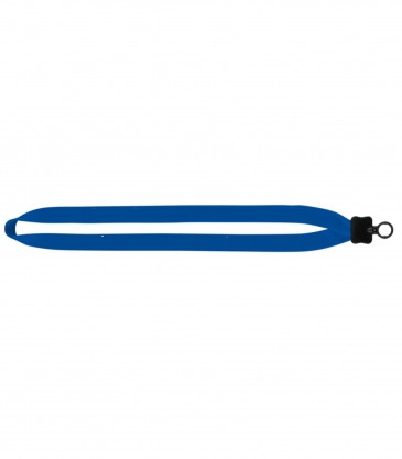 3/4" Cotton Lanyard with Plastic Clamshell & O-Ring