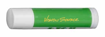 Natural Lip Moisturizer with Organic Ingredients in White Tube