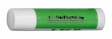 Natural Lip Moisturizer with Organic Ingredients in White Tube