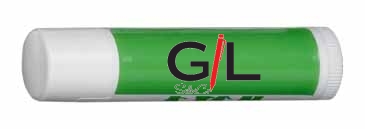 Natural Lip Moisturizer with Organic Ingredients in White Tube