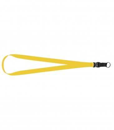 3/4" Dye-Sublimated Lanyard with Slide-Release & Metal Split-Ring