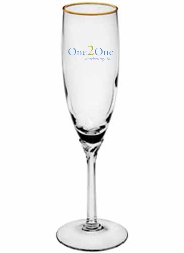 6 oz. Domaine Clear Stem Flute