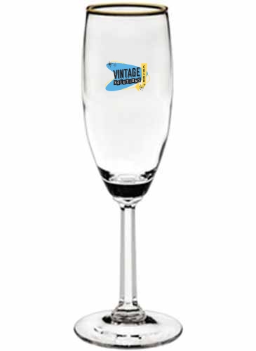 6 oz. Napa Valley Flute - Optic