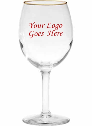 11 oz. Wine Glass - Deep Etched