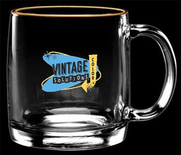 13 oz. Nordic Coffee Mug - Deep Etched