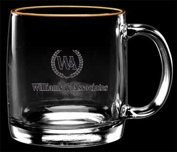 13 oz. Nordic Coffee Mug - Deep Etched
