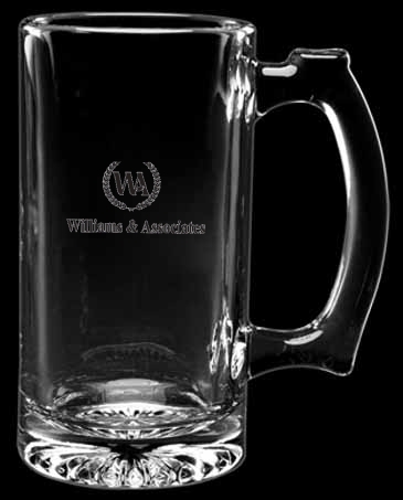 12 oz. Thumbprint Mug - Deep Etched