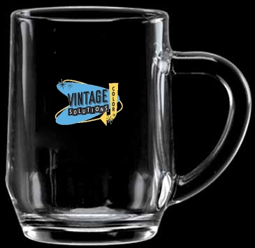 10 oz. Haworth Glass Coffee - Deep Etched