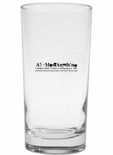 12 oz. Deluxe Beverage Glass - Deep Etched