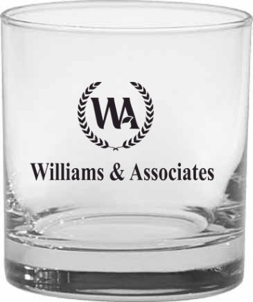 11 oz. Executive Old Fashion - Deep Etched